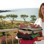 All the clothes I packed for a 17 day Hawaii vacation.