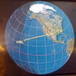 flight map to Hawaii