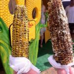 Barbecued Kahuku corn from Uncle Woody's