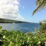 You'll find spectacular views of East Maui coast from Kahanu Garden