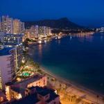 Waikiki at night