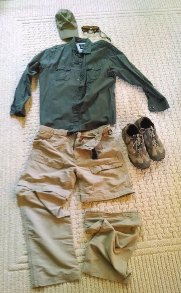 Hiking clothing for men in Hawaii