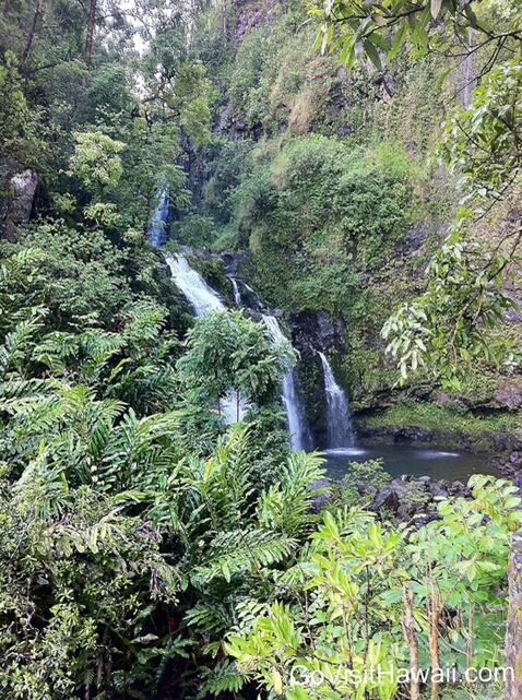upper waikini falls