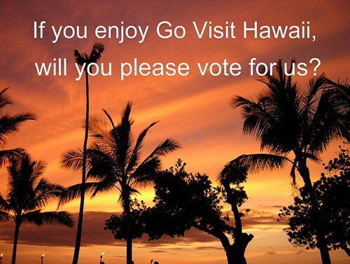 please vote for Go Visit Hawaii please vote for Go Visit Hawaii