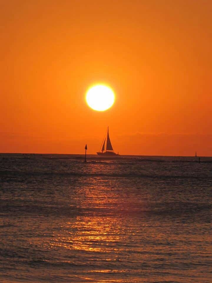 tangerine skies