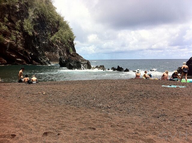 Kaihalulu Beach, Hana, Maui