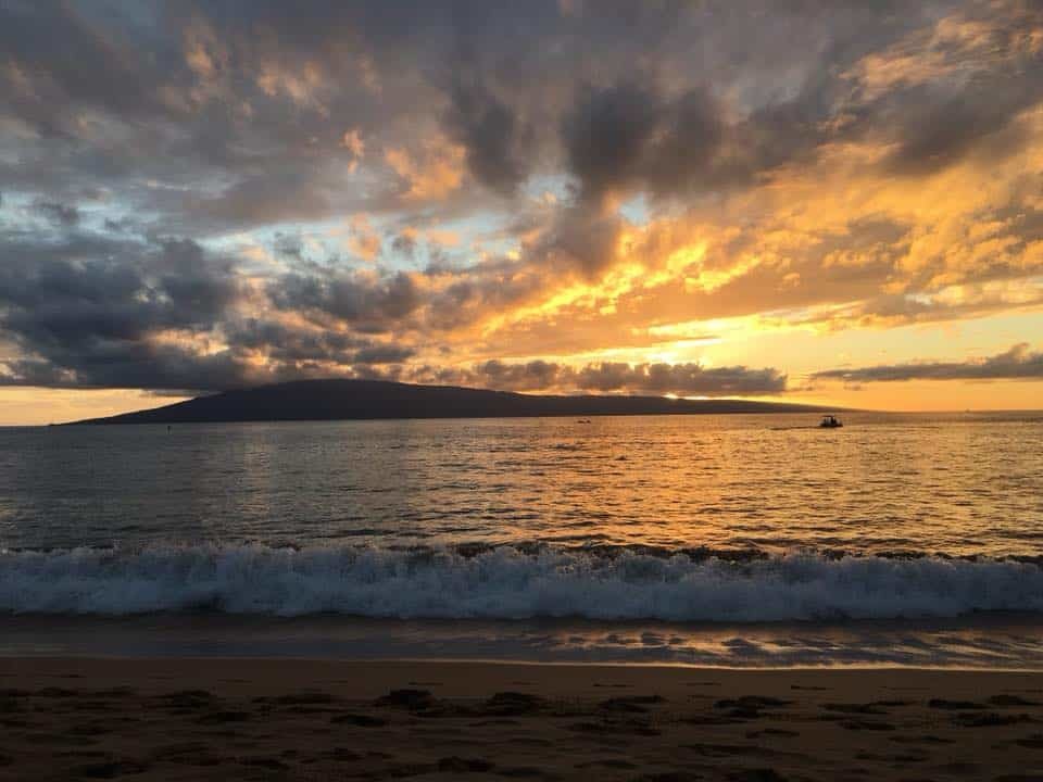 Aloha Friday Photo Kaanapali Beach At Sunset Discover Hawaii