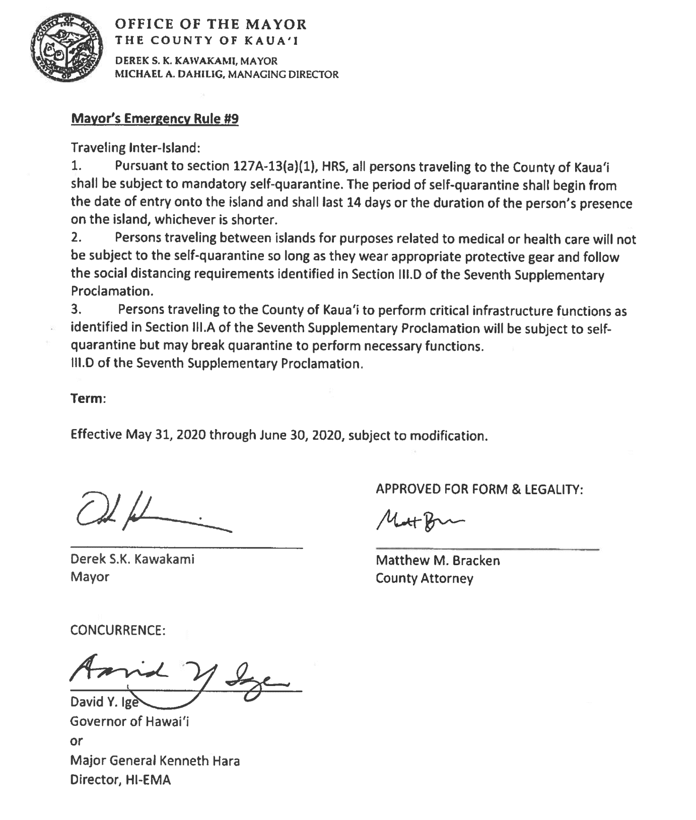 HAWAII to extend 14day quarantine through June 30, 2020 Go Visit Hawaii