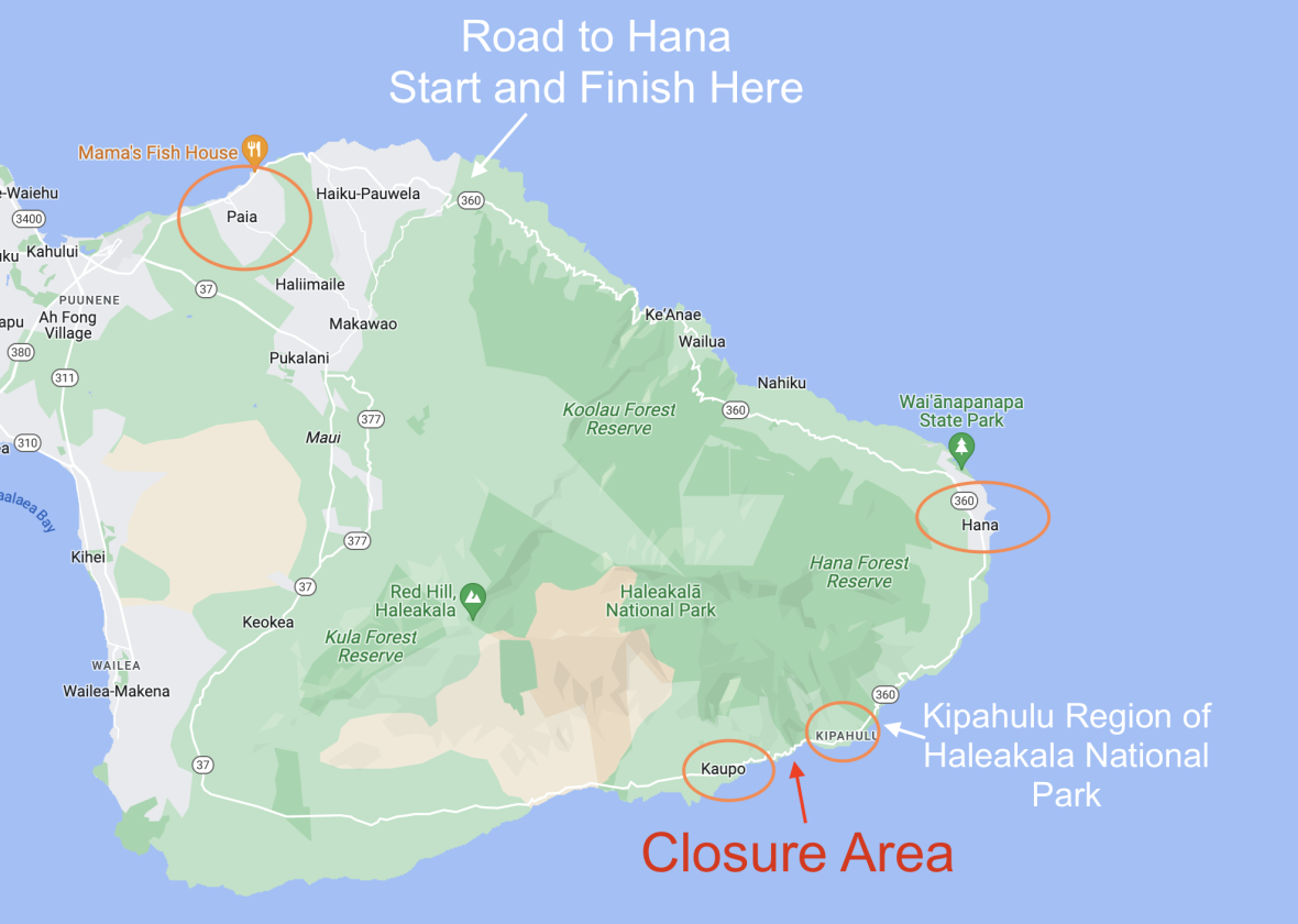 Section of road to Hana closed for up to a month for repairs Go Visit