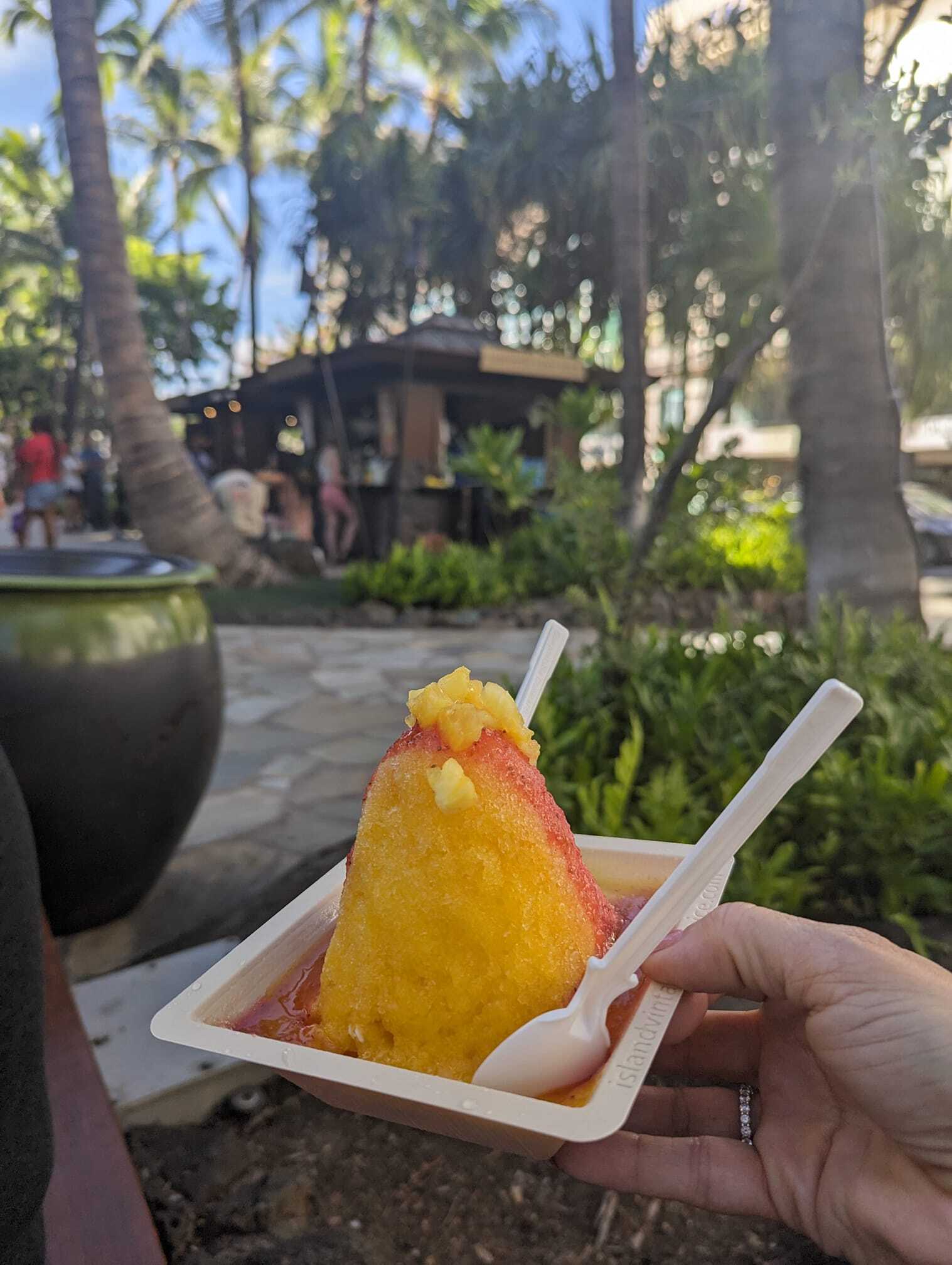 Aloha Friday Photo Shave Ice in Waikiki Go Visit Hawaii