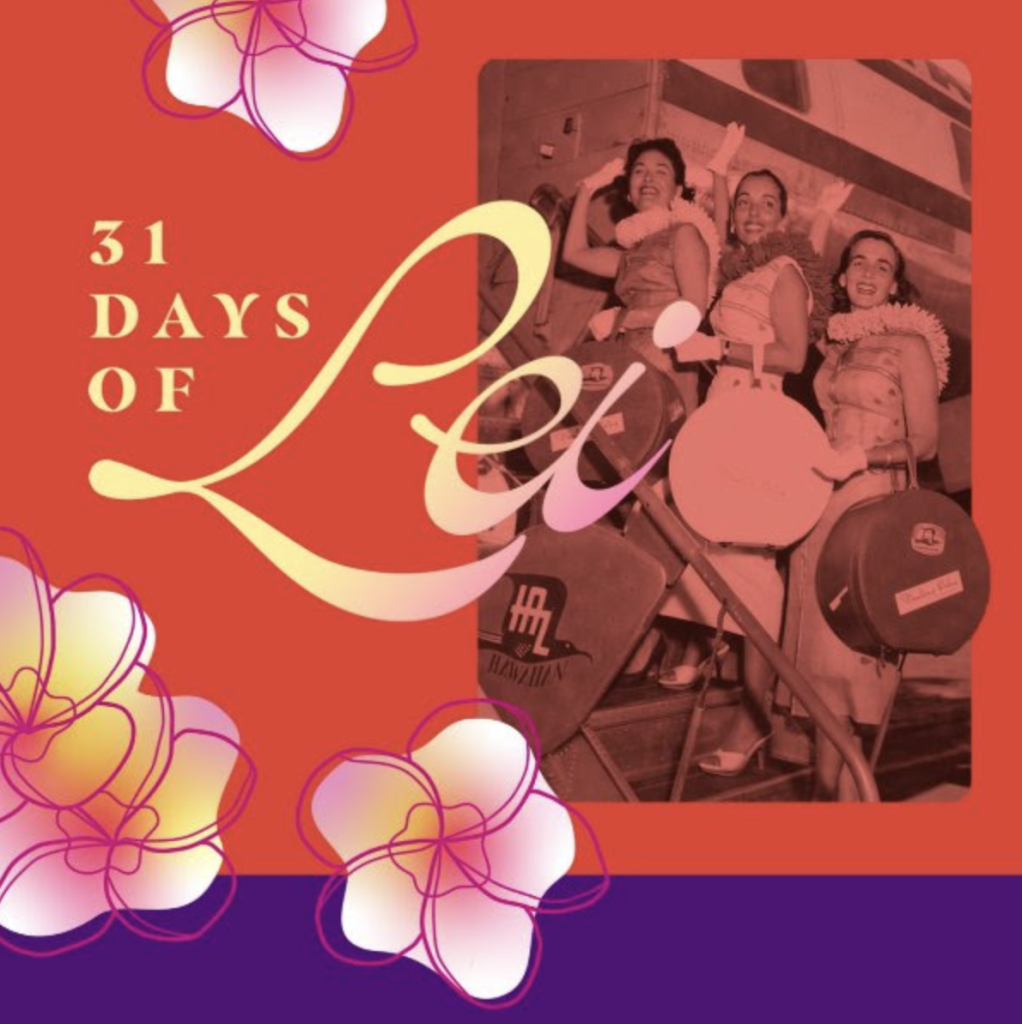 Hawaiian Airlines celebrates “31 Days of Lei” with a sweepstakes